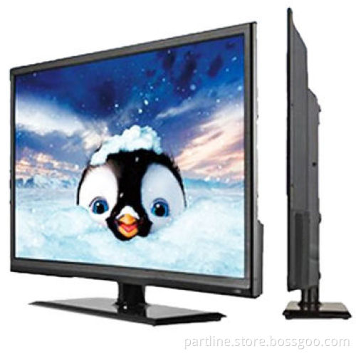 24-inch E-LED TV with Optional DVB-T, Fashionable Design, USB Function Play Video, HDMI/VGA